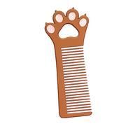 HONITANO Peigne à Cheveux En Alliage De Zinc De Patte De Chat Pour Fille, Compact Et Léger, Accessoire De Coiffure Personnel, Voyage Et Quotidien