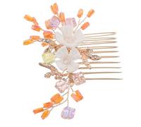 HONITANO Peigne Latéral pour Cheveux de Mariée en Strass, Accessoire Léger en Alliage, Taille Moyenne, Épingle à Cheveux pour Mariage, Chignon et Demoiselles D'honneur, Style Vintage