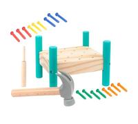 HONITANO Percussion Bois pour Garçon Fille Banc à Marteler Coloré Éducatif pour Développer la Concentration Motricité