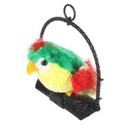 HONITANO Perroquet Parlant Électrique Oiseau Suspendu Jouet Éducatif pour Garçon Et Filles Décoration Interactive pour Chambre