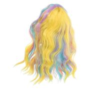 HONITANO Perruque Ondulée Colorée Perruque Épaule Température pour Cosplay et Fêtes Confortable et Ajustable