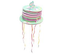 HONITANO Piñata Licorne à Tirer pour Fête Anniversaire Décoratif Suspendu pour Garçon Fille Mini Décorative pour Décoration Garçon Fille et Kit Fête