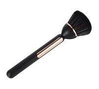 HONITANO Pinceau à Poudre pour Maquillage et Brosse Dépoussiérante Ongles 1 Petit Format Noir Brosse Douce Usage Manucure Visage