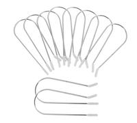 HONITANO Pinces Chauffantes pour Rouleaux Électriques 16 Pièces Acier Inoxydable 3,81 Cm Accessoires de Fixation pour Bigoudis Usage Professionnel et Domestique