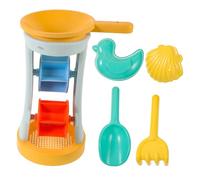 HONITANO Plage Garçon Fille Set de Jeux Sable avec Seau et Pelles Kit de Plage Extérieur pour Garçon Fille Coffret Ludique Portable