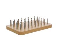 HONITANO Planche Perforée pour Rééducation Main et Motricité Fine Améliorextension des Doigts et Coordination Œil Main Entraîneur de Dextérité pour Adultes et Garçon Fille