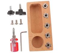 HONITANO Planche Sensorielle Bois Éducative pour Tout Petits Ans Déveil Maison pour Garçon Fille Coffret Vis et Tournevis pour Motricité Fine