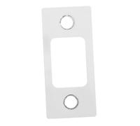 HONITANO Plaque de Frappe Acier Inoxydable pour Renforcement de Porte Dentrée Gâche de Serrure et Sécurisée Compatible avec Pêne Dormant pour Portes