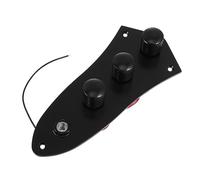 HONITANO Plaque de Protection pour Circuit de de Volume Assemblage Potentiomètre Shifter Résistante et Durable Accessoire pour Contrebasse Électrique Couleur de Câblage