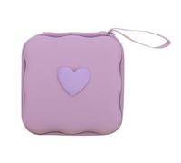 HONITANO Pochette pour Serviettes hygiéniques : Pochette de Rangement en Forme de cœur - menstruelle de Voyage Portable - pour Sac à Main - pour Serviettes hygiéniques pour Adolescentes