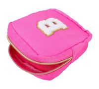 HONITANO Porte-Monnaie Femme Petit Nylon Imperméable Paquet à Main Zippé Porte-clés Paquet Menstruel Adolescent Voyage Orange Vif