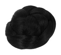 HONITANO Postiche sans Attache Tressé Chignon en Fibre Synthétique Haute Température Extension Cheveux pour Femmes pour Coiffures DIY et Voyage