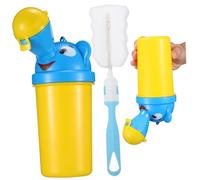 HONITANO Pot Portable pour Entraînement Propreté Garçon Fille Urinoir Portable Étanche avec Bouchon Compact et Adapté Camping Voiture et Extérieur Couleur Aléatoire