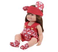 HONITANO Poupée Réaliste Interactive pour Garçon Et Filles 30 Cm en Silicone Souple, Poupée De Simulation pour Filles, Jouet Bébé Léger Adapté Au Jeu à La Maison Déplacement