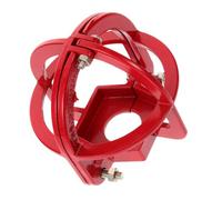 HONITANO Protection Tête de Gicleur Incendie Rouge Métal Installation Facile sans Démontage Cadre Robuste Résistant à Usure Protège-Sprinkler pour Sécurité Incendie