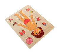 HONITANO Puzzle Anatomique Bois pour Garçon Fille Jeu Éducatif Organes Internes pour Garçons et Filles de Jouets Montessori pour Apprentissage Structure Corps Humain