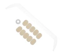 HONITANO Règle à Sourcils Acrylique Transparent Outil de Positionnement Courbé pour Maquillage Professionnel Guide de Mesure Réutilisable pour Salons et Artistes Du Sourcil