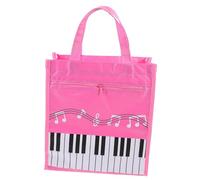 HONITANO Sac de Rangement pour Partitions Musique Étanche à Main Capacité Rose Sac Portable pour Accessoires Instruments Protection Eau et Transport Facile
