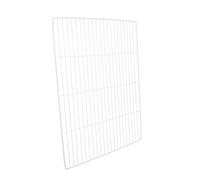 HONITANO Séparateur De Réfrigérateur En Métal 45×35 Cm Blanc, Étagère De Séparation De Clayette En Fil De Fer, Organiseur De Congélateur Coffre, Rangement Optimisé Pour Glaces Et Aliments Surgelés