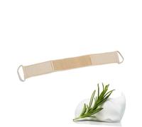 HONITANO Serviette de Bain à Longue Bande Gommage Dos Serviette Exfoliante Réutilisable Poignée Pratique pour Adultes 100% Naturelle Nettoyage Doux