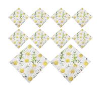 HONITANO Serviettes en Papier Faciles à et Confortables à Utiliser à Motifs Marguerite Lot de 20 Décor Floral pour Fêtes D'anniversaire et Événements Spéciaux