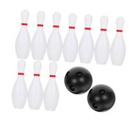 HONITANO Set de Bowling pour Garçon Fille Activité Intérieure et Extérieure Jeu Éducatif pour Garçons et Filles Comprend Quilles et Boules