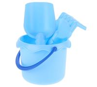 HONITANO Set Outils de Jardinage pour Garçon Fille avec Pelle Râteau et Seau Bleu Design Ergonomique et Couleurs Vives pour Éveiller Intérêt et Développer la Motricité Fine des Tout-Petits