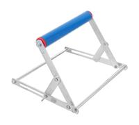 HONITANO Support à Rouleaux Pliable Réglable pour Machine de Découpe Bois Cadre Métallique Hauteur 55-135 MM Support de Travail Stable pour Scie à Table et Scie à Onglets Usage Atelier