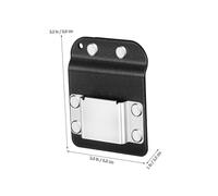 HONITANO Support de Ruban à Mesurer Acier Inoxydable et Nylon Clip Ceinture pour Porte- Transport Pratique et Accessibilité Rapide des Outils de Mesure