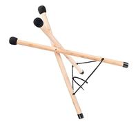 HONITANO Support de Tambour Langue Réglable Bois Trépied Stable et Portable pour Handpan et Steel Tongue Drum Accessoire pour Musiciens Amateurs et