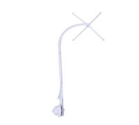 HONITANO Support Mobile Berceau Blanc Bras Pivotant Abs Solide Accessoire Lit Pour Suspendre Boîte à Musique Et Clochettes Adapté Aux Jusqu à Ans