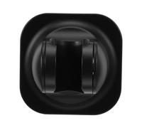 HONITANO Support Mural Adhésif pour Pommeau Main Réglable, Fixation sans Perçage, Finition Noire Mate, Installation Facile pour Salle de Bain et Camping-Car, Kit d'Installation Solide et