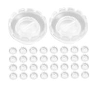 HONITANO Supports De Greffe De Cils Autocollants Socle 120 Pièces Petite Taille Pour Pose Et Extension De Cils Usage Professionnel Et Domicile Coupelles Porte-extensions De