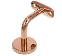 HONITANO Supports Muraux Pour Main Courante Escalier Intérieur En Acier Inoxydable 304 Finition Acier Rose Poli Support Robuste Pour Rampe D'escalier Intérieur Lot De Et Extérieur