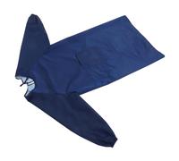 HONITANO Tablier Imperméable et Huile à Manches Longues Unisexe avec Poches Longue pour Cuisine Peinture Nettoyage et Travaux Ménagers Robuste et Pratique pour Hommes et Femmes Bleu Foncé