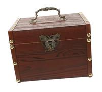 HONITANO Tirelire Bois Vintage Grand Format pour Garçon Fille Boîte Épargne Rétro Style Coffret Rangement et Billets Cadeau Anniversaire Éducatif Garçon Fille