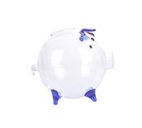 HONITANO Tirelire Transparente Cochon Décoratif pour Économies et Cadeau Éducatif Garçon Fille