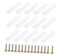HONITANO Transparent Drawer Stoppers With Stainless Steel Screws Limiters For Side Mount Drawer Slides Safety Protection And Replacement Set