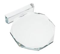 HONITANO Trophée en Cristal Vierge 130 Mm, Plaque Commémorative en Verre Transparent, Trophée Plaque de Récompense pour Cérémonie de Départ la Retraite, Souvenir D’Entreprise Prestigieux