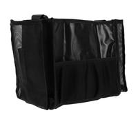 HONITANO Trousse Maquillage Créative Et Spacieuse Sac Ceinture Étanche pour Esthéticiennes Pochette Rangement Outils Cosmétiques Légère Et Résistante Noire