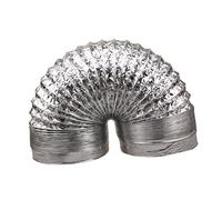 HONITANO Tuyau de Ventilation Flexible Aluminium Gaine Évacuation pour Sèche Linge et Hvac Chaleur Inflammabilité