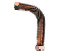 HONITANO Tuyau Échappement pour Compresseur Air Tube Aluminium Accessoire de Remplacement Performant Raccord Sécurisé pour Compresseur Pneumatique