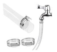 HONITANO Tuyau Flexible Transparent Silicone pour Transfert Eau Huile Air Chimie et Corrosion Kit Colliers pour Brassage Maison et Usage Industriel