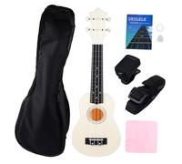 HONITANO Ukulélé Complet pour Garçon Fille Guitare Acoustique de Tilleul Kit Débutant avec Housse Accordeur et Accessoires Instrument de Musique Portable Sûr et Facile à Apprendre