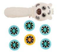 HONITANO Veilleuse Projecteur Lampe Torche pour Garçon Fille Éducatif Éveil Musical avec Images Projetées Stimulation de Imagination et Apprentissage Ludique Couleur