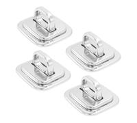 HONITANO Verrous pour Ordinateurs Portables Universels pour Bureau, Plaque Fixe de Verrouillage Informatique Antivol, Accessoire Sécurité Polyvalent pour Écoles et Lieux Publics, 4 Pièces,