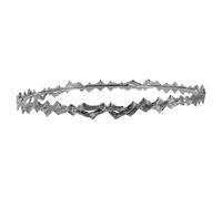 HONITANO Vintage Crown Non Slip Metal Wave Hairband For Women Minimalist Makeup Headband With Unique Twisted Design Classic Retro Hair Accessory For Daily Wear And Sports