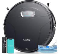 HONITURE Aspirateur Robot G20 Pro, Robot Aspirateur Laveur 3 en 1,Robot Aspirateur 4500Pa d'Aspiration,180min d'Autonomie, avec contrôle par Application, idéal pour Les Poils d'animaux, Les