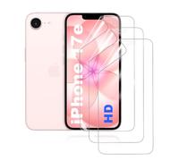HonJenSeoa [3 Pièces Film Hydrogel pour iPhone 17e, Protection Écran TPU Souple et Incassable, Couverture Complète Bord à Bord, Clarté HD Compatible Face ID, Anti-Rayures