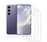 HonJenSeoa Film de Protection d'écran Hydrogel pour Samsung Galaxy S24, 3 Pièces TPU Souple Transparent HD Anti-Bulles Anti-Rayures Anti-Traces de Doigts Auto-Réparatrice